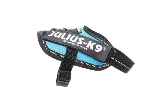 Afbeelding julius k9 - hondentuig - aqua - baby 1 - 29-36 cm door Tuinexpress.nl