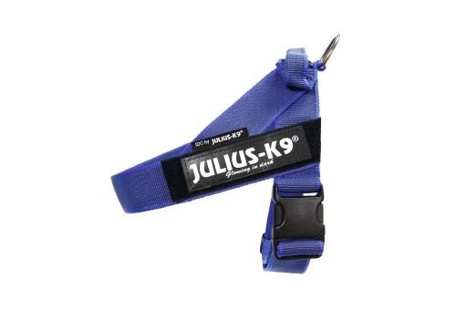 Afbeelding julius k9 riemtuig - hondentuig - blauw - maat 0 - 58-76 cm door Tuinexpress.nl