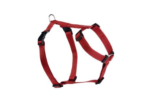 Afbeelding beeztees wandel- en autogordel - hond - nylon - rood - 30-40 cm door Tuinexpress.nl