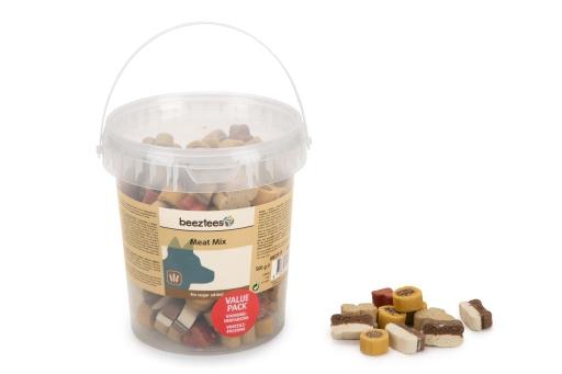 Afbeelding Delisnacks meat mix voordeelverpakking 500g door Tuinexpress.nl