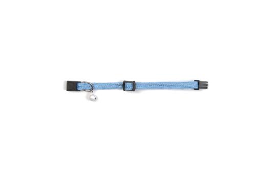 Afbeelding Beeztees Nylon Kittenhalsband Licht Blauw Kattenhalsband & -tuig door Tuinexpress.nl