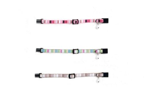 Afbeelding Beeztees Nylon Kittenbandje Joy Roze Kattenhalsband & -tuig door Tuinexpress.nl