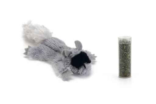 Afbeelding Beeztees Pluche Platte Tex Met Catnip Kattenspeeltje Kattenspeeltjes door Tuinexpress.nl