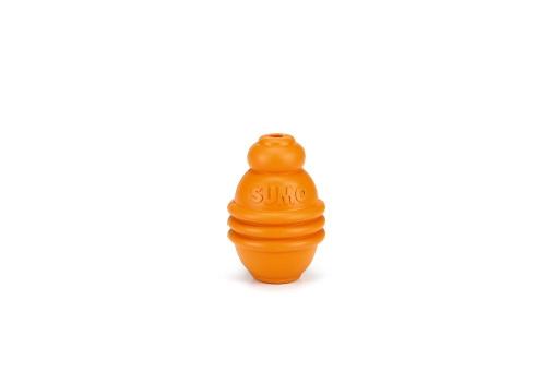 Afbeelding Beeztees Sumo Play S Oranje 6x6x8cm Hondenspeelgoed door Tuinexpress.nl