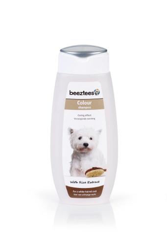 Afbeelding Beeztees Colour Shampoo Witte Vacht Per stuk door Tuinexpress.nl