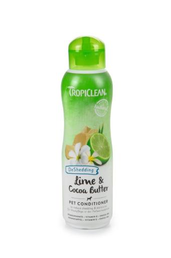 Afbeelding TropiClean Lime Cocoa Butter Conditioner 355ml Verzorging hond door Tuinexpress.nl