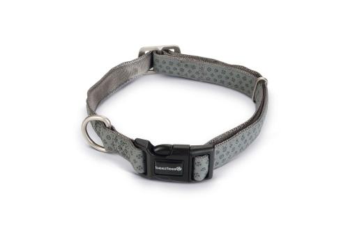 Afbeelding Beeztees MacLeather Halsband 45-70 cm x 25 mm door Tuinexpress.nl