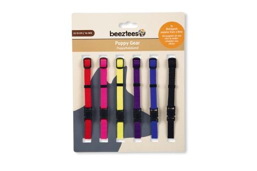 Afbeelding Beeztees nylon puppy halsband, 22-35 x 10 (set van 6) door Tuinexpress.nl