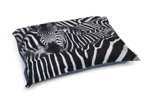 Afbeelding beeztees zebra- hondenkussen - 100x70 door Tuinexpress.nl