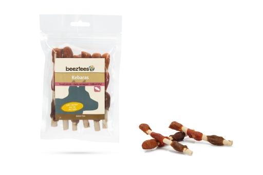 Afbeelding beeztees kebaras - hondensnack - 12 cm - 6st door Tuinexpress.nl