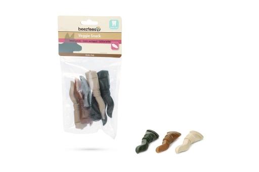 Afbeelding beeztees veggie tandpasta mix - hondensnack - 10 cm - 8st door Tuinexpress.nl