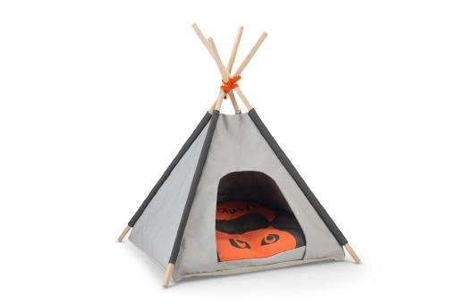 Afbeelding Beeztees Tipi - Mohaki - 50 x 50 x 70 cm door Tuinexpress.nl