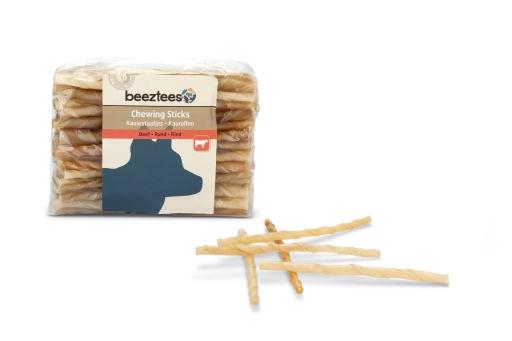 Afbeelding beeztees kauwstaafjes - hondensnack - 4-6 mm - 100st door Tuinexpress.nl