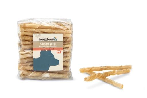 Afbeelding beeztees kauwstaafjes - hondensnack - 9-10 mm - 100st door Tuinexpress.nl