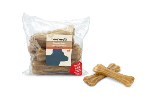 Afbeelding beeztees kauwbot - hondensnack - voordeel - 12,5 cm - 10st door Tuinexpress.nl