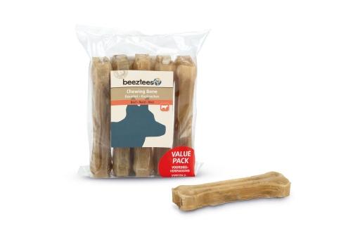 Afbeelding beeztees kauwbot - hondensnack - voordeel - 14 cm - 5st door Tuinexpress.nl