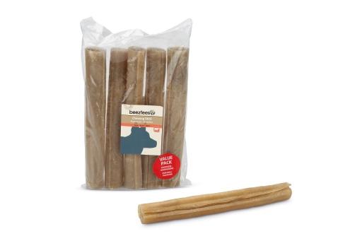 Afbeelding beeztees kauwstaaf - hondensnack - voordeel - 24,5 cm - 5st door Tuinexpress.nl