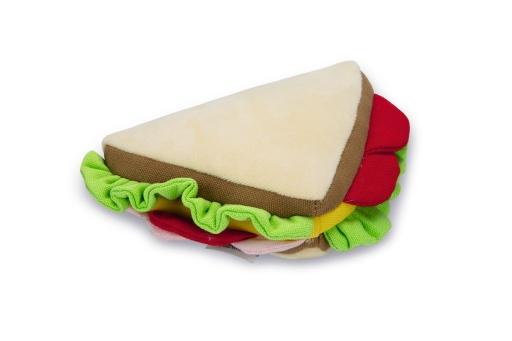 Afbeelding beeztees sandwich - hondenspeelgoed - 18,5x12,5x6 cm door Tuinexpress.nl