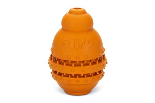 Afbeelding beeztees sumo play dental - hondenspeelgoed - oranje - l - 10x10x15 cm door Tuinexpress.nl