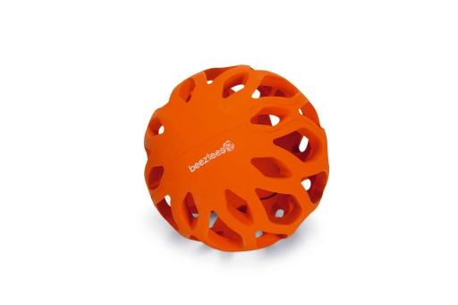 Afbeelding beeztees play ball koko - hondenspeelgoed - oranje - 11 cm door Tuinexpress.nl