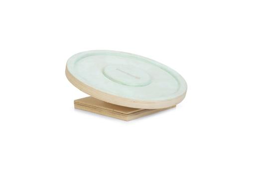 Afbeelding beeztees loopschijf spidi - knaagdier - hout - mint - diam. 20cm door Tuinexpress.nl