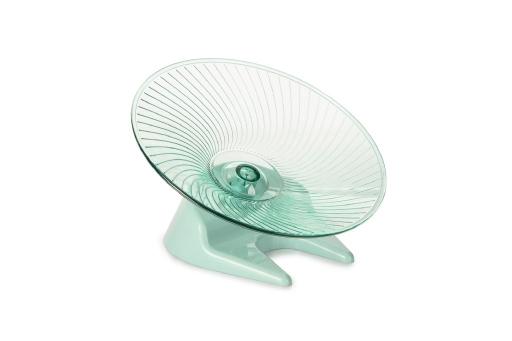 Afbeelding beeztees loopschijf turano - knaagdier - plastic - mint - 18,4cm door Tuinexpress.nl