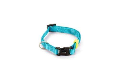 Afbeelding Beeztees uni - halsband hond - nylon - licht blauw - 20-30cmx10mm door Tuinexpress.nl