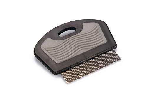 Afbeelding Beeztees vlooienkam - kattenverzorging - zwart grijs - klein - 7 cm door Tuinexpress.nl