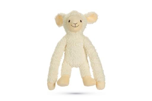 Afbeelding Beeztees schaap jessy - hondenspeelgoed - pluche - wit - 40x27x13,5 cm door Tuinexpress.nl