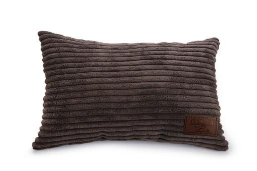 Desgined By Lotte Hoofdkussen Ribbed - Hond - Bruin - 35X23 Cn