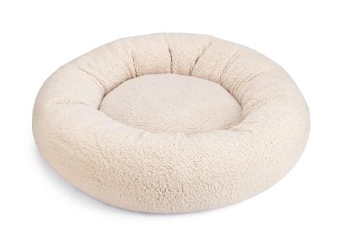 Afbeelding Beeztees memory foam jaxx - hondenmand - pluche - beige - 70x70x25 cm door Tuinexpress.nl