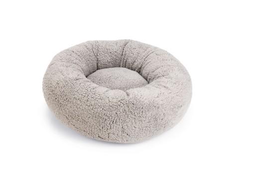 Afbeelding Beeztees memory foam jaxx - hondenmand - pluche - grijs - 50x50x20 cm door Tuinexpress.nl