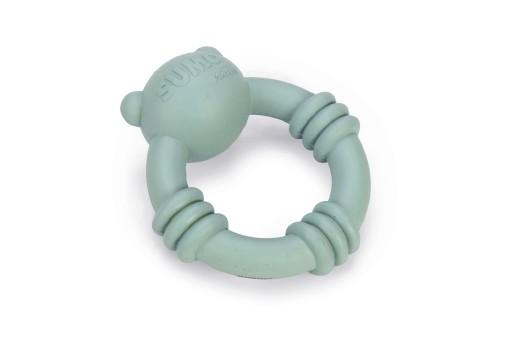 Afbeelding Beeztees sumo mini team - hondenspeelgoed - rubber - groen - 9,5x10,5 cm door Tuinexpress.nl