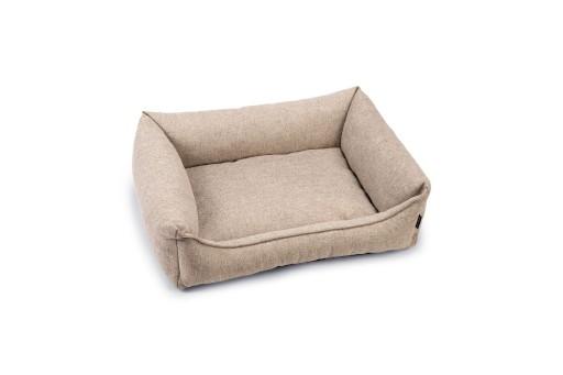 Afbeelding Beeztees memory foam zia - hondenmand - beige - 80x60x22cm door Tuinexpress.nl