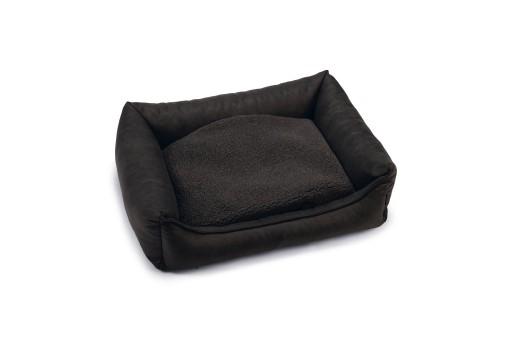 Afbeelding Beeztees memory foam uma - hondenmand - antraciet - 80x60x22cm door Tuinexpress.nl