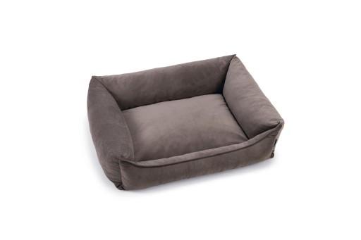 Afbeelding Beeztees memory foam fy - hondenmand - donkergrijs - 80x60x22cm door Tuinexpress.nl