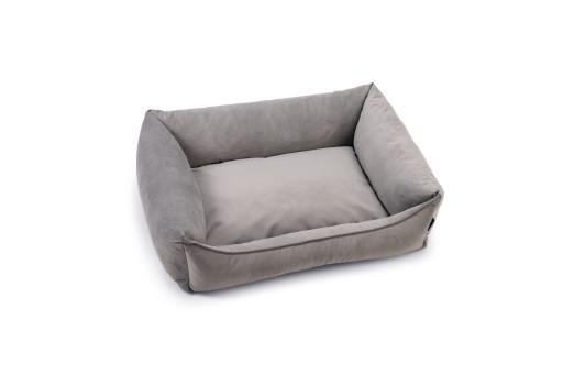 Afbeelding Beeztees memory foam fy - hondenmand - lichtgrijs - 80x60x22cm door Tuinexpress.nl