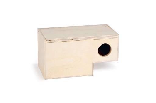 Afbeelding broedkast instap - vogel - 19x10x10 cm door Tuinexpress.nl