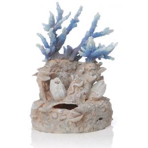 Afbeelding BiOrb ornament koraalrif blauw aquarium decoratie door Tuinexpress.nl