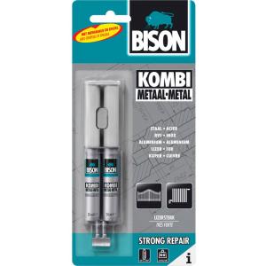 Afbeelding Bison 2-Componentenlijm Kombi Metaal 24 ml door Tuinexpress.nl