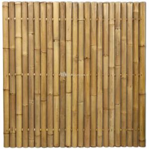 Bamboe schutting naturel 180 x 180 cm x 60 80 mm