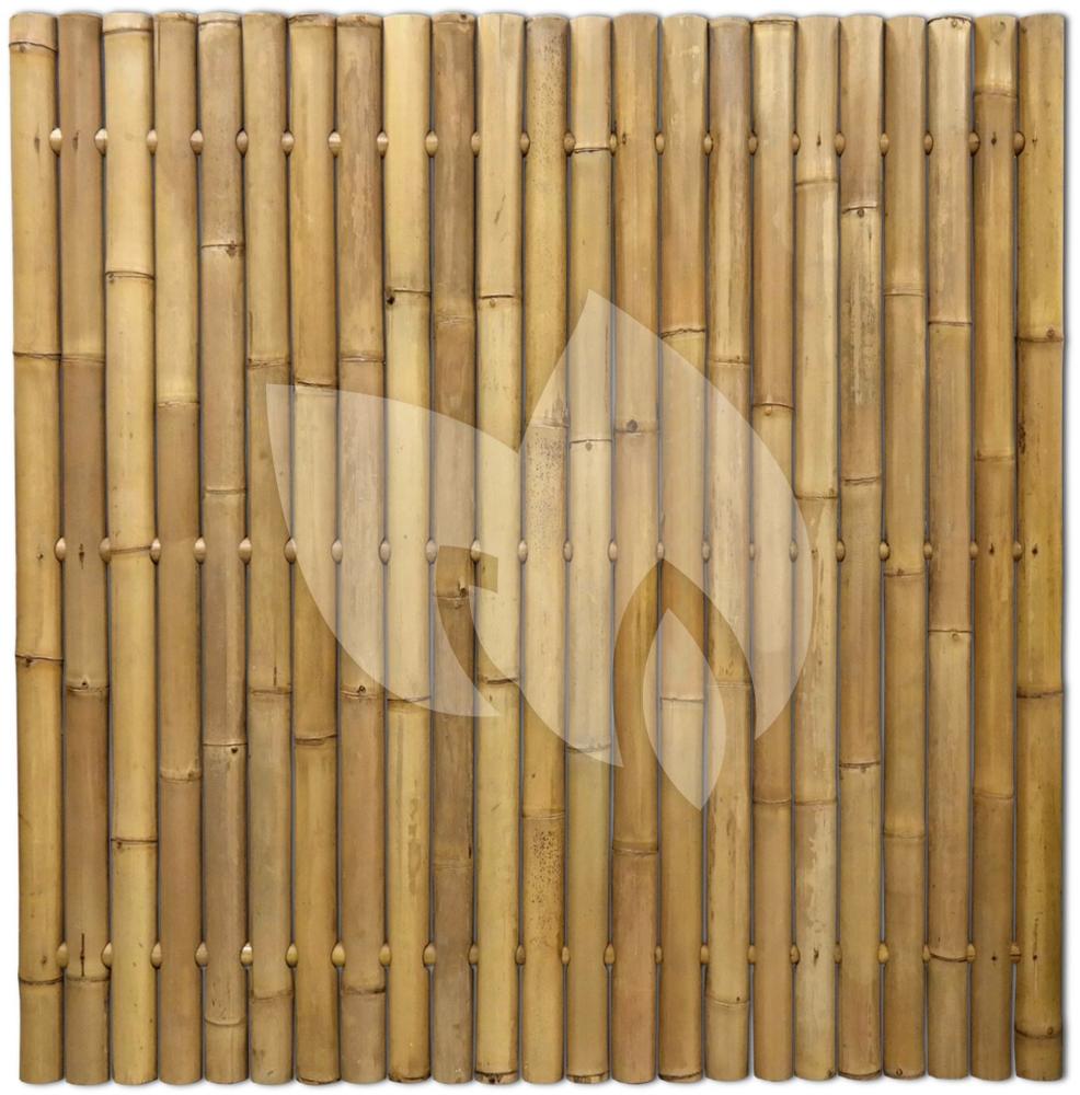 Schaken Likken wet Express Bamboe schutting naturel 180 x 180 cm x 60-80 mm | Tuinexpress.nl