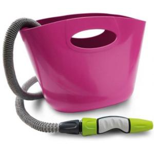 Afbeelding Aqua Pop tuinslang 15 meter met opbergtas fuchsia door Tuinexpress.nl