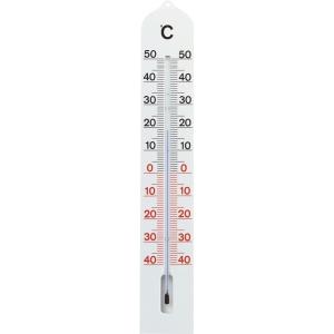 Bedachtzaam hoe mate Express Buitenthermometer kunststof wit 41 cm | Tuinexpress.nl