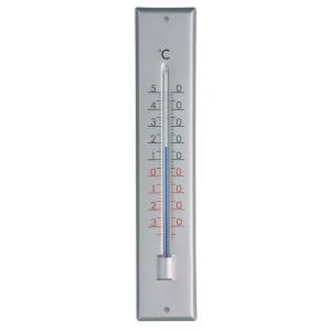 Thermometer aluminium-zilver