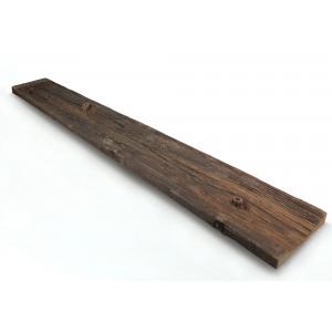 Boomstam wandplank hout 100 x 16 cm