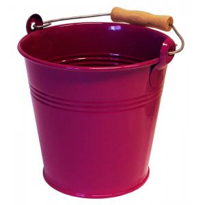 Zinken emmer 4 liter fuchsia