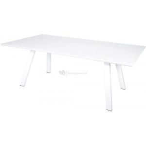 Tuintafel Breeze aluminium wit - Tuintafel Breeze 210 x 110 x 76 cm