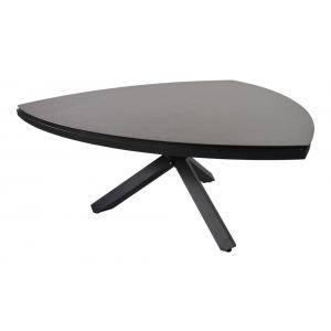 Tuintafel Mojito Ceramic Negro 170x170x74 cm driehoek