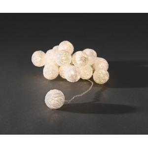 sectie min Druipend Konstsmide LED cotton balls lichtsnoer wit 3.5cm | Tuinexpress.nl